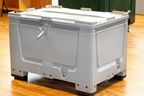 Team presenting a free written quote for skip hire in Richmond