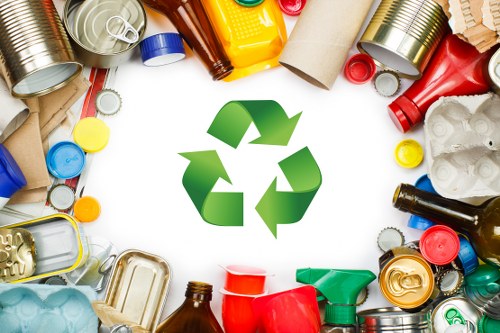 Volunteers engaging in a local recycling drive in Richmond